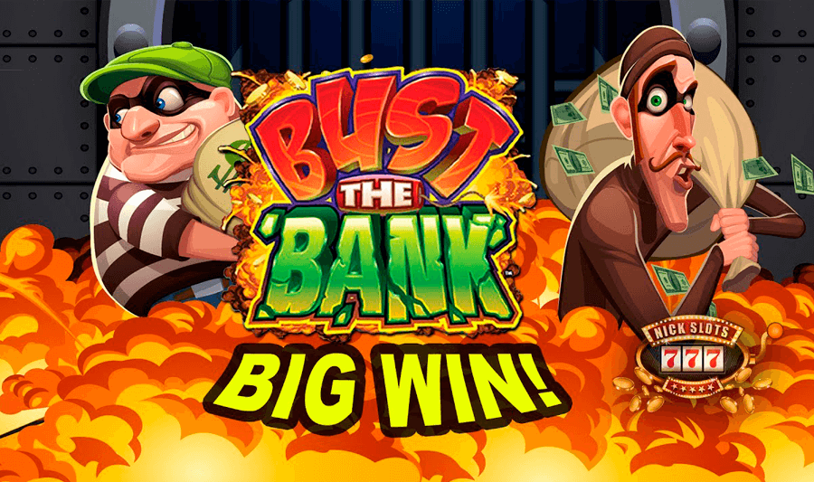 bust the bank slot review microgaming