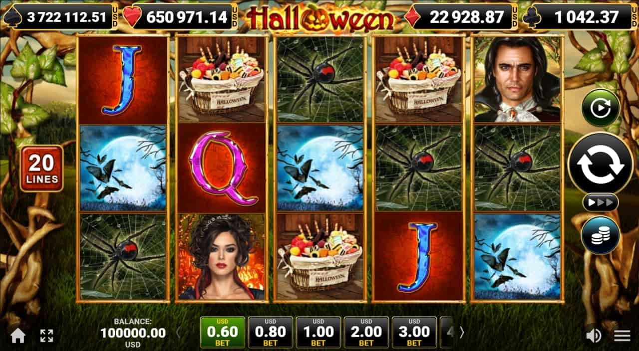 free halloween slot machine