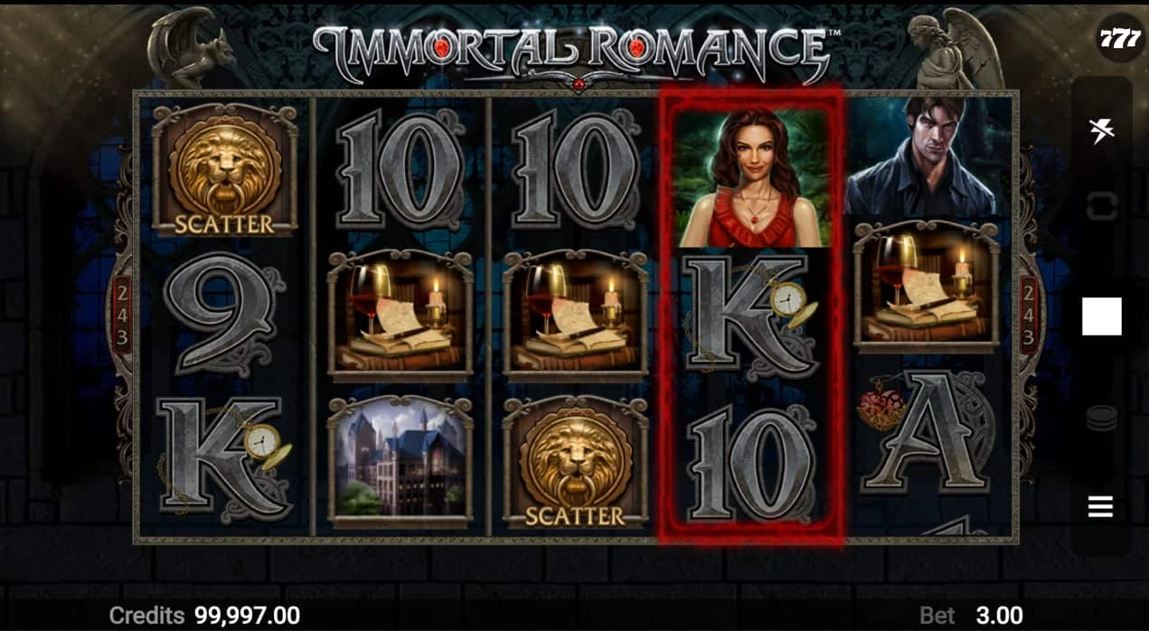 immortal romance slot game for free