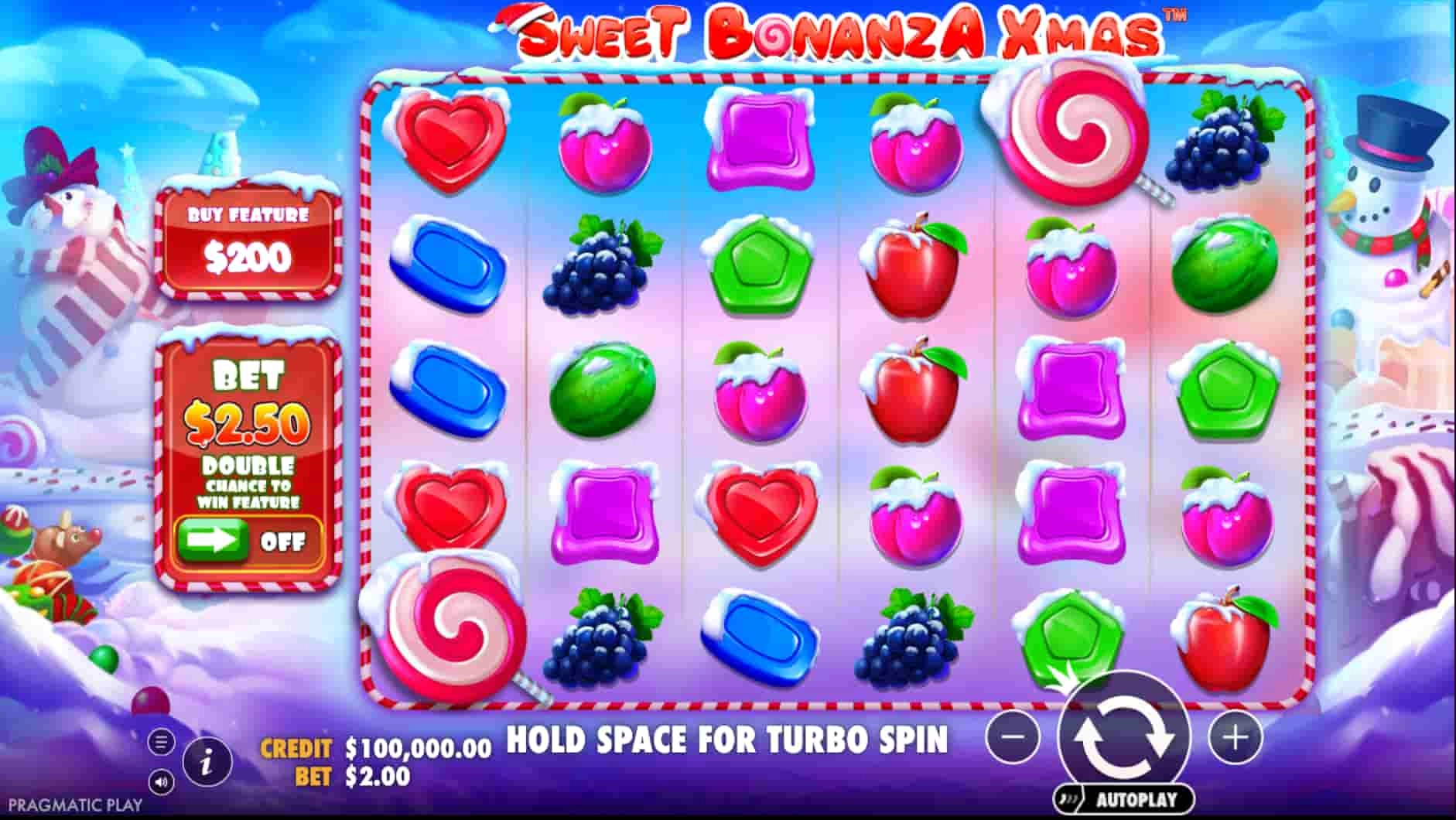 sweet bonanza xmas slot for free