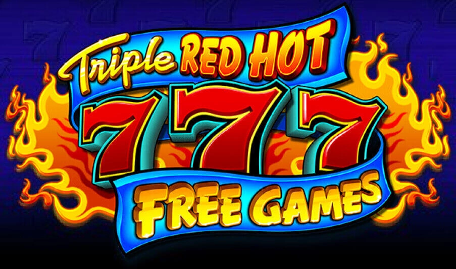 triple red hot 777 slot machine